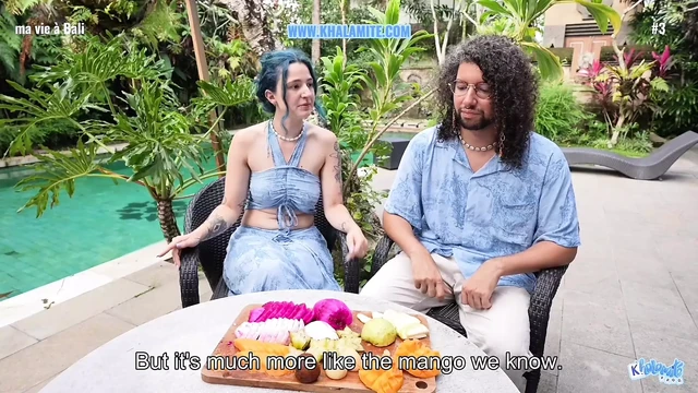 She wakes up her colleague with a blowjob and a fuck in Bali - French alt vlog with subtitles KHALAMITE