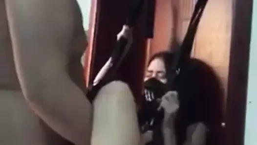 Dik Asya kız zevk almak esaret sikme