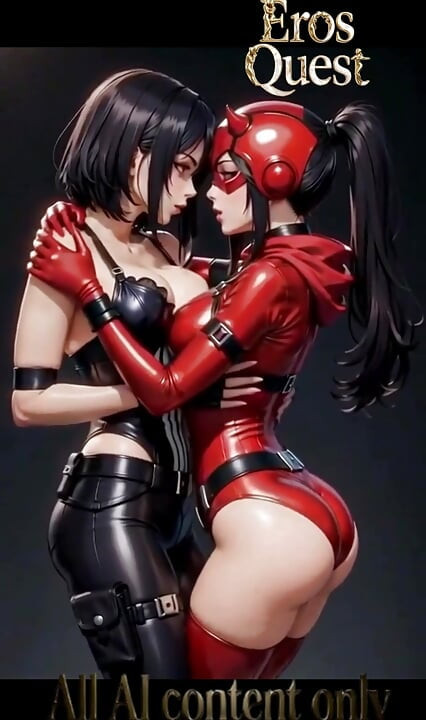 Erosquest - cezalandırıcı + daredevil - sapphic zevkleri - cosplay - contenu ia