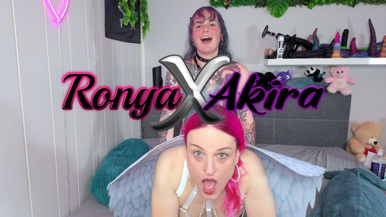 Ronya ve Akira - Almanya'nın en ateşli TS çifti - öpüşme, emme, sikme! Fragman