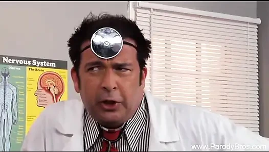 Doktor sarışın sürtük hastayı kandıriyor