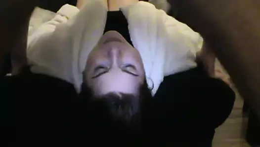 19yo gets first facefuck.