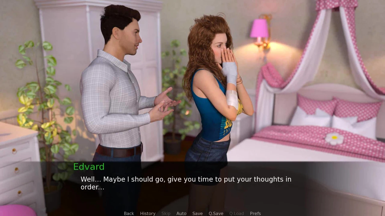 Nursing back to pleasure: cheating housewife fucked rough on her husband’s bed ep 19