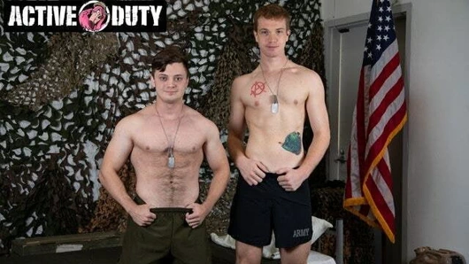 Kızıl saçlı asker james ryan'ın deliğini kullanıyor - activeduty