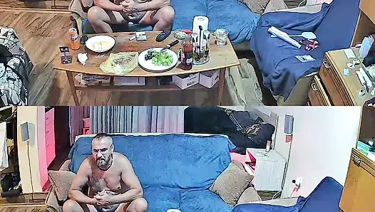 Anal evde orta yaşlı seksi kadın