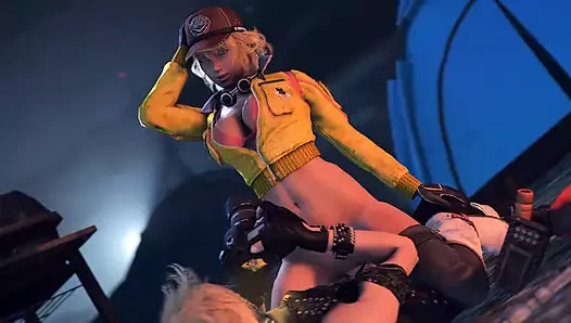 Cindy sfm şanslı bir adama binerken boşalıyor