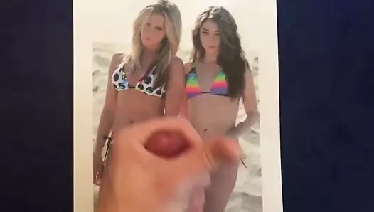 ashley tisdale ve sarah hyland'a saygı duruşu