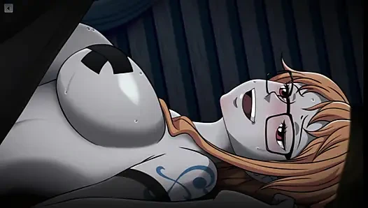 Nami xxx simülatörü - bu seks simülatöründe tek parçadan Nami'i sikiyor