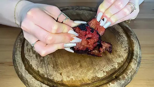 Uzun tırnaklar meyveler katliamı bölüm 2 i mynastyfantasy