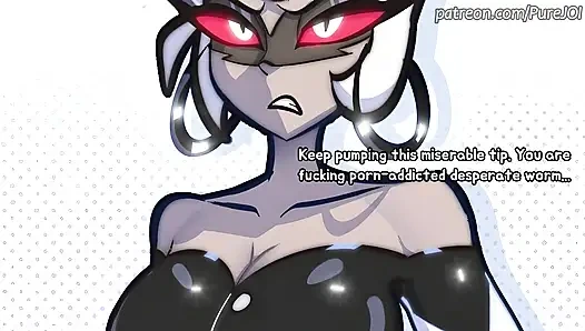 Carmilla Carmine caught her employee masturbating in the office (Dildo JOI)