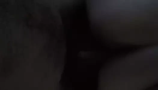 Ejaculation sur le cul de ma femme