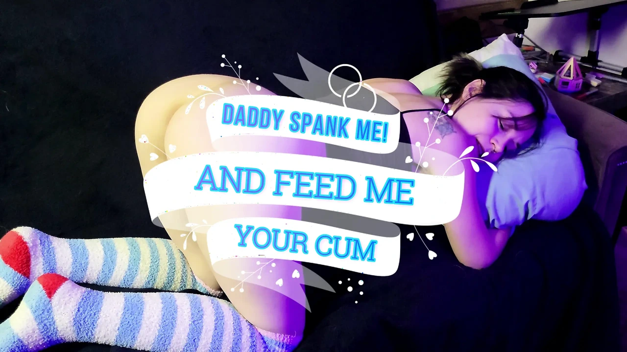 Premium Daddy Spanked Me And Fed Me Cum Cutie Swallows Cum Canadian Blowjob Porn (Uncut) - Singapore Special