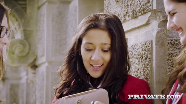 Horny college girl Natalia Starr in a hardcore fucking with her teacher