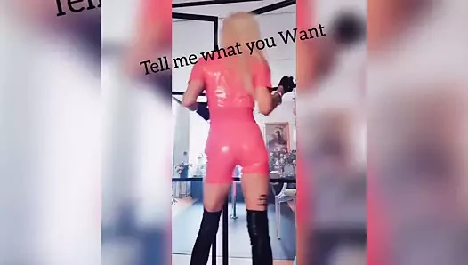 Sarışın puma sürtük çeşitli dans 2 sıcak