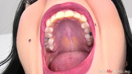 Ağız fetişi videosu - gina