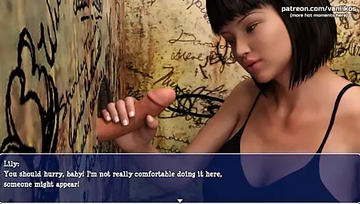 Vadideki Lily - büyük memeli büyük götlü orta yaşlı seksi kadın göt deliğinde döl yutuyor - #18