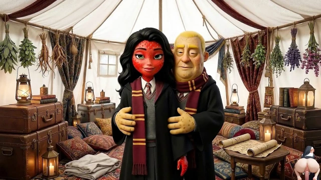 Meyve dizisi: bölüm 2 - sevimli çilek cadısı ve patates büyücüsü büyülü paylaşıyor