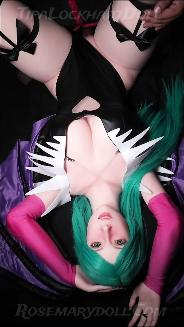 Aerith X Morrigan Darkstaklers Cosplay