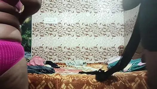 My wife to massage penis at home and had sex with her.Comming in wife ass