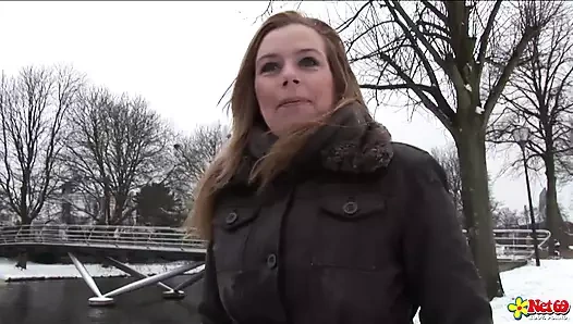 Net69 - sıcak içecekler satan busty hollandalı çarptım ve iğne yapmak