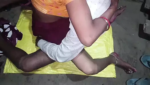 Hintçe ormanda Dehati köyü açık havada evli kadın chudai