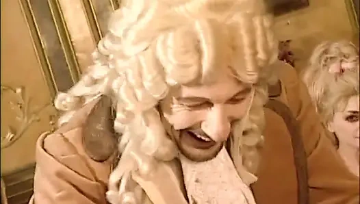 Orta çağdan kalma çifte sikiş anal grup seks partisi