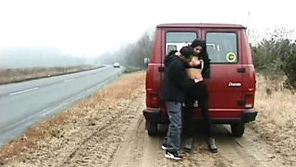 Sokakta çılgın sikme