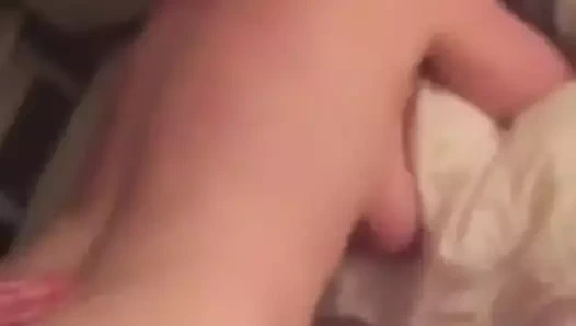 Karısı arkadan yüksek sesle