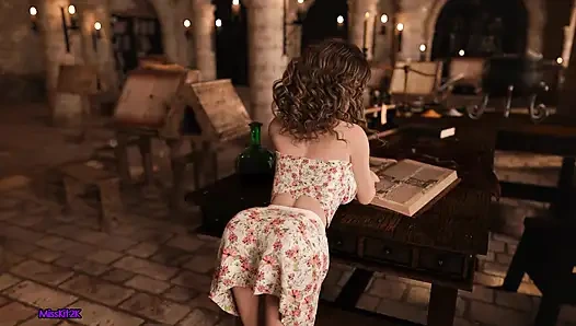 Şehvet akademisi 3 - bölüm 295 - misskitty2k'nin o güzel iç çamaşırına boşalıyor