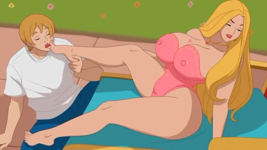 Evin sırrı #38: ateşli zengin kızın ayaklarını yalıyor