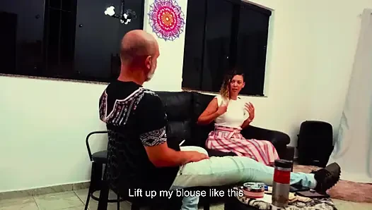 Dindar evli kadının tefeciye borcu vardı.