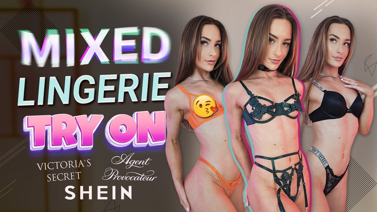 Süper seksi karışık iç çamaşırı denemesi - hannahjames710