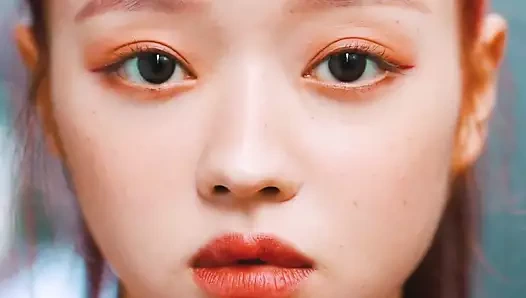 Yooa'nın yüzünün her tarafına boşalmak