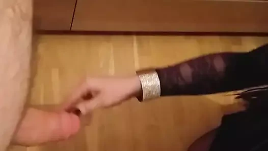 Polonyalı amatör crossdresser