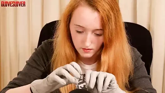 Gloveslover mevcut gümüş lateks eldivenler 1 (2018)