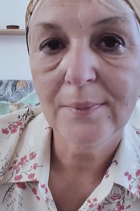 Kıllı İhtiyar Kadın Eva'nın Amı Doğal Olarak Azgın