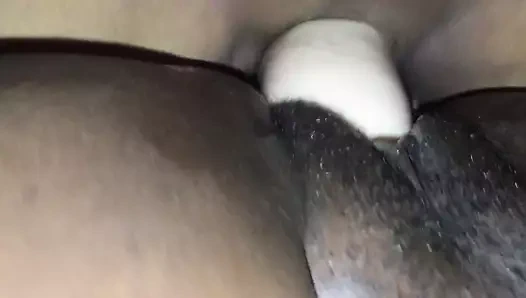 Siyah metres becerdin tarafından beyaz köle ile büyük horoz sleeve