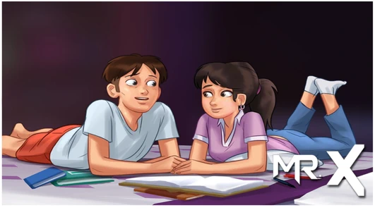 Summertimesaga - kız arkadaşı gizlice evine davet edildi e1