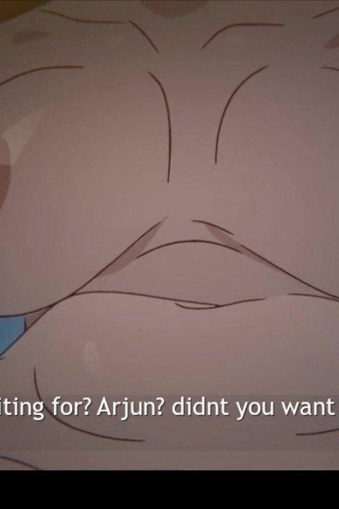 Hintli kız hintli çizgi film animasyonunda sonunda amını ve büyük memelilerini ortaya çıkarıyor