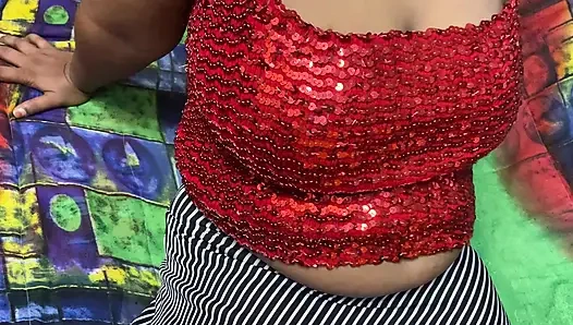 The boss's wife was fucked by a poor boy (with Hindi voiceover)