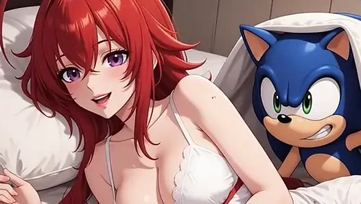 Anime Girls and Sonic Fantasy Animation