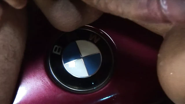 Eski bmw hood üzerinde sert fuck