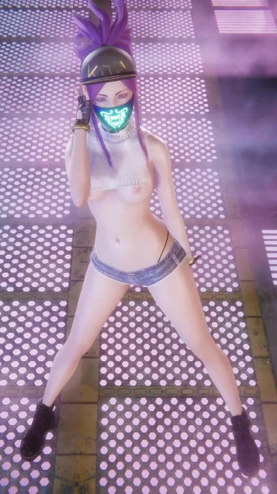 Aespa - armageddon - akali seksi striptiz