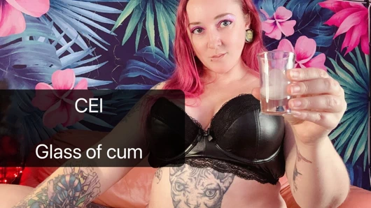 Cei - bir kadehe boşalma - edepsiz konuşma