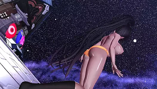 【buroaka mmd】kakusho karin / derin mavi şehre gelin [baylar için]