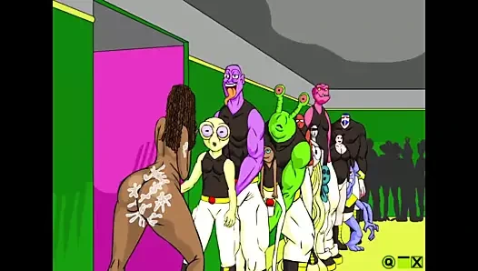 Abanoz superheroine çete çarptım