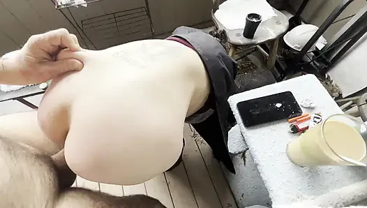 Bu sokaktaki fahişeyi her odada siktim!