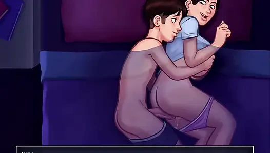 Yaz mevsimi efsanesi - Johannes Odette'i sikiyor, Johannes Maria'yi sikiyor, Eva bebeğini doğuruyor