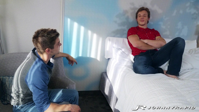 JohnnyRapid: Jock Luke Roman bends over and bottoms to handsome Johnny Rapid