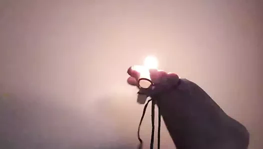 Ayak parmakları ve mumlar